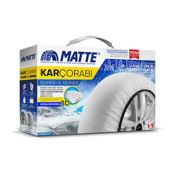 Matte XX-LARGE Super-X Kar Çorabı
