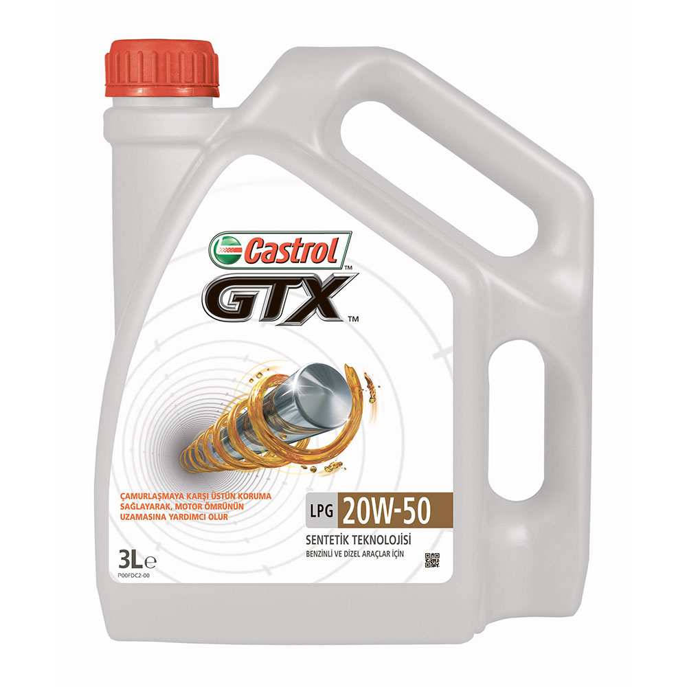 Castrol GTX LPG 20W-50 3 LT