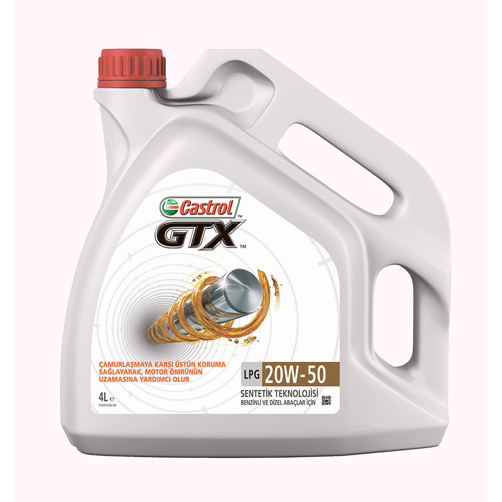 Castrol GTX LPG 20W-50 4 LT